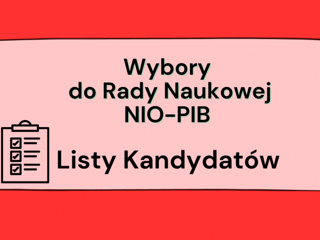 Wybory do Rady Naukowej NIO-PIB (1)