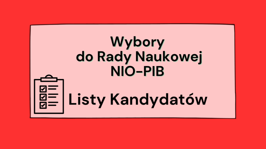 Wybory do Rady Naukowej NIO-PIB (1)