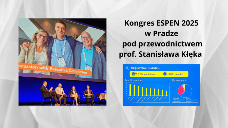 Kongres ESPEN 2025 w Pradze pod przewodnictwem prof. Stanisława Kłęka