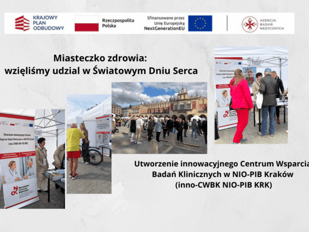 Światowy Dzień Serca 2025 – udział Narodowego Instytutu Onkologii - PIB w Krakowie