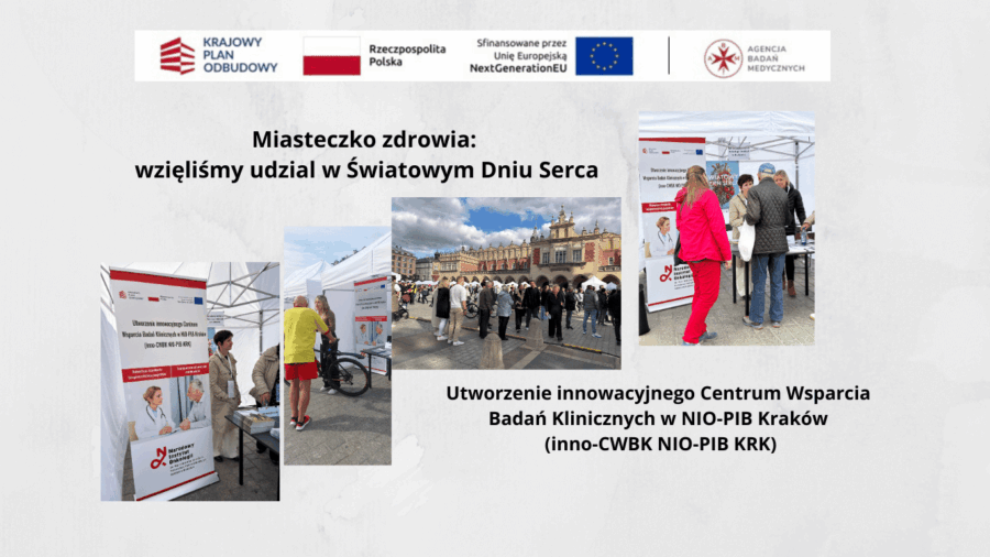 Światowy Dzień Serca 2025 – udział Narodowego Instytutu Onkologii - PIB w Krakowie