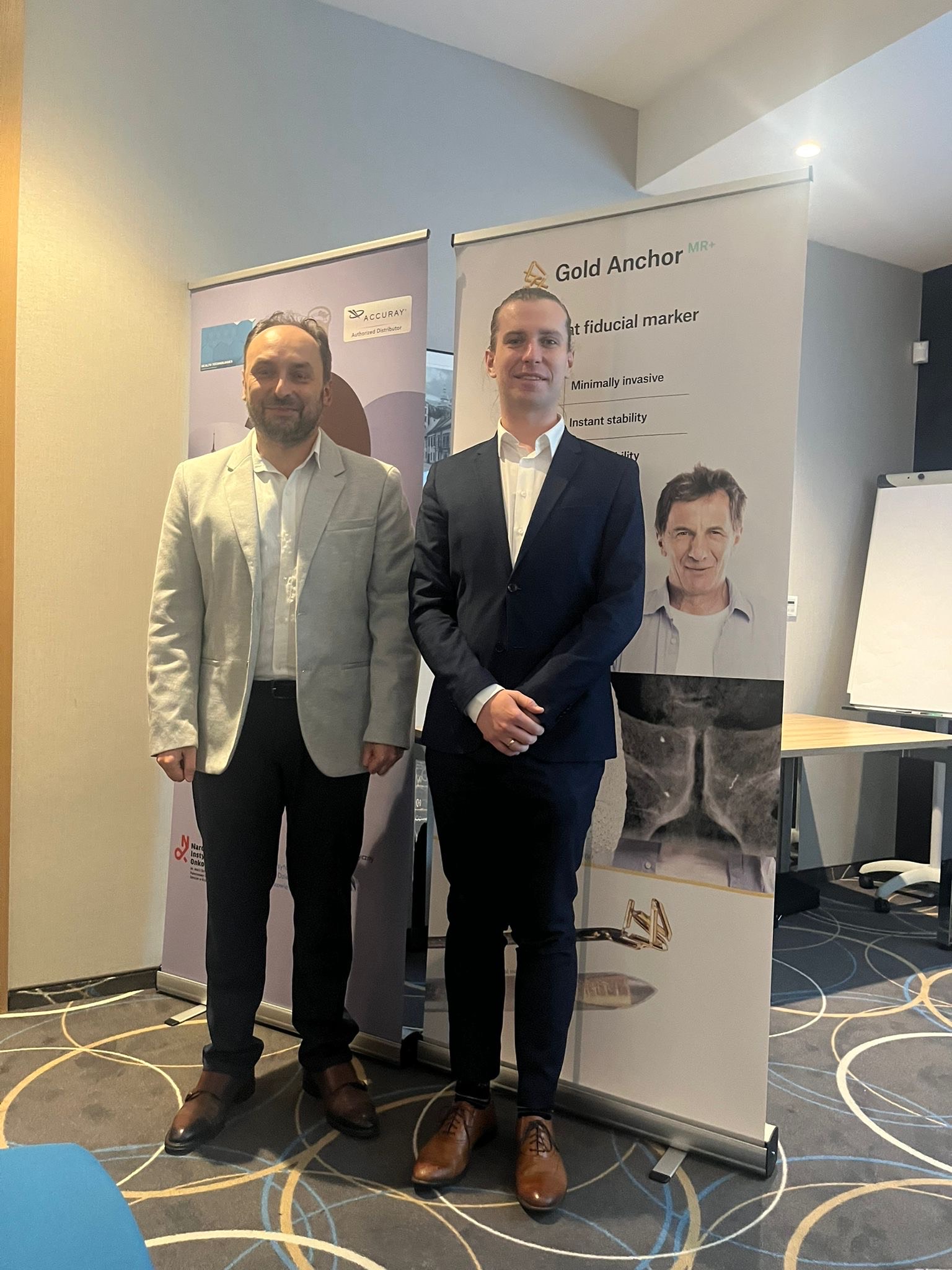 Elektroradiolodzy Marcin Boroń i Jakub Bajda