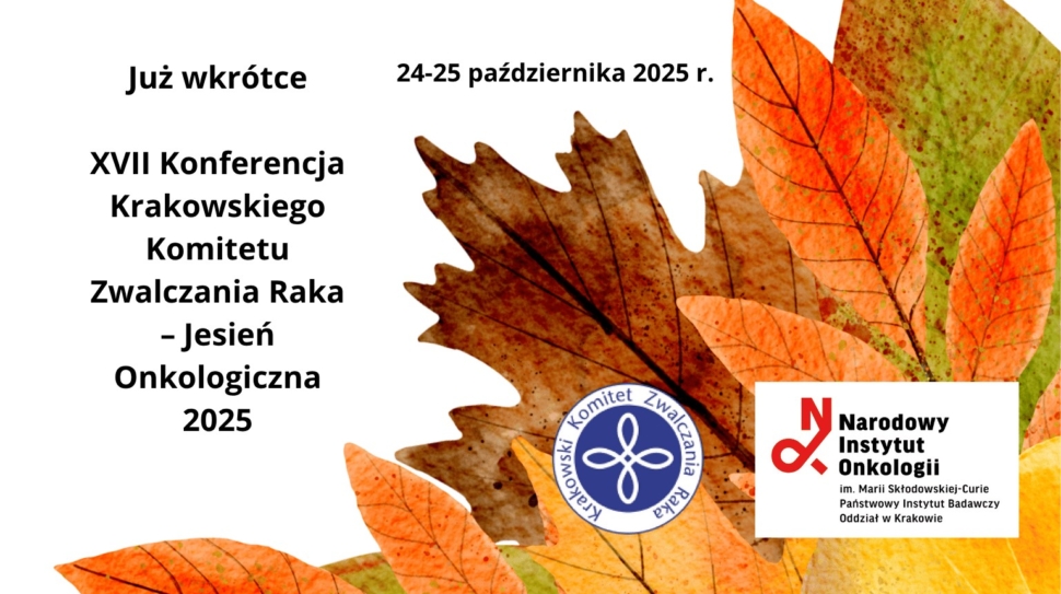 Jesień Onkologiczna 2025 – spotkanie z autorytetami onkologii już w październiku