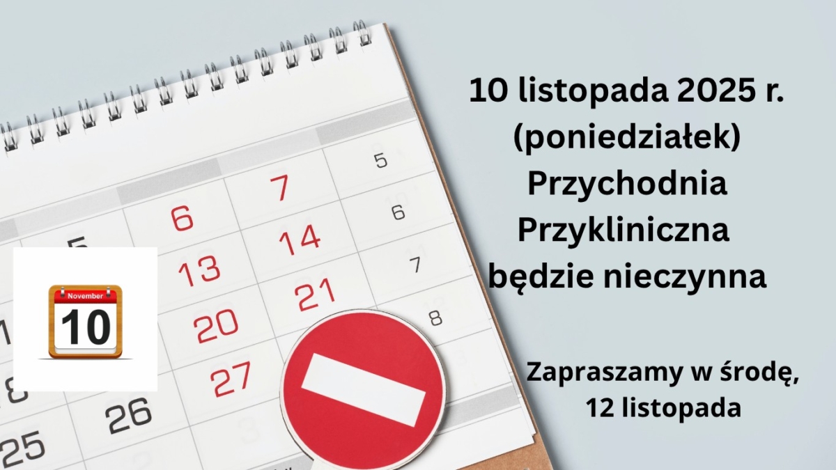 Ważny komunikat dla Pacjentów