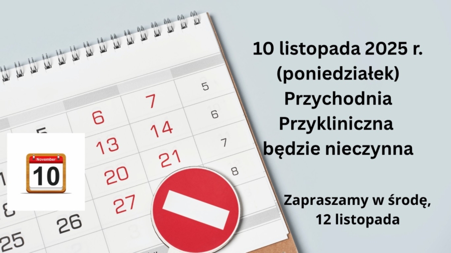 Ważny komunikat dla Pacjentów